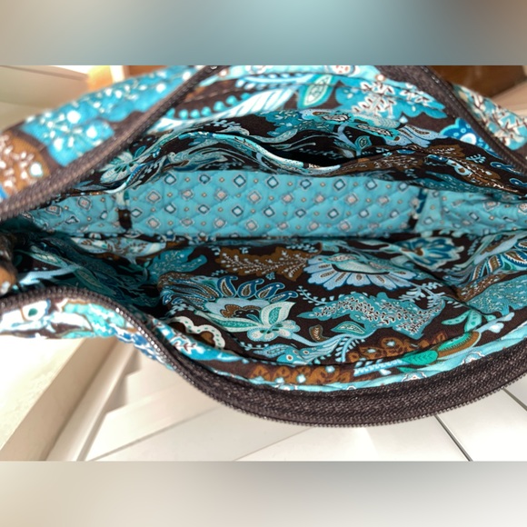Java Blue Retired Vera Bradley Pattern Bowler - Picture 8 of 9